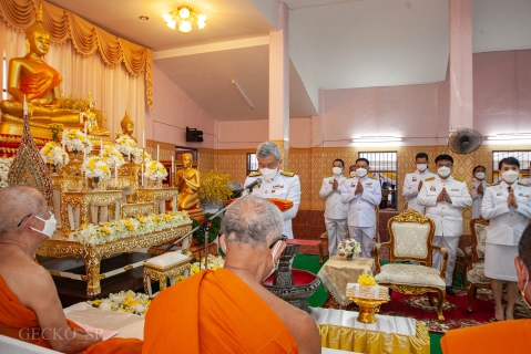 ไฟล์แนบ การประปาส่วนภูมิภาคสาขาชุมพรร่วมพิธี ทอดกฐินพระราชทาน กปภ.ประจำปี 2564 ณ วัดชุมพรรังสรรค์ ตำบลนาทุ่ง อำเภอเมือง จังหวัดชุมพร
