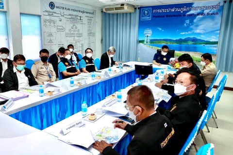 ไฟล์แนบ การประปาส่วนภูมิภาคสาขากระบี่ ร่วมต้อนรับรัฐมนตรีช่วยว่าการกระทรวงมหาดไทย ( มท.2 )ในโอกาสลงพื้นที่ตรวจเยี่ยมและติดตามการดำเนินงาน ณ การประปาส่วนภูมิภาคสาขากระบี่ 