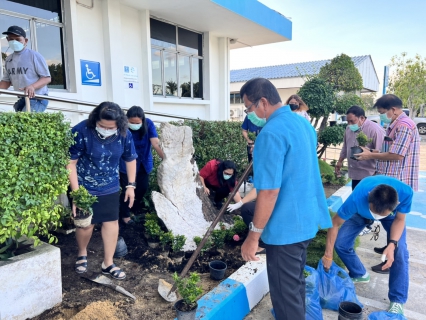 ไฟล์แนบ กปภ.สาขาอ้อมน้อยจัดกิจกรรมเสริมสร้างความสามัคคีโดยการร่วมกันปรับปรุงภูมิทัศน์โดยรอบสำนักงาน
