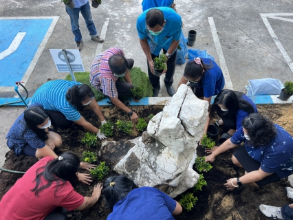 ไฟล์แนบ กปภ.สาขาอ้อมน้อยจัดกิจกรรมเสริมสร้างความสามัคคีโดยการร่วมกันปรับปรุงภูมิทัศน์โดยรอบสำนักงาน