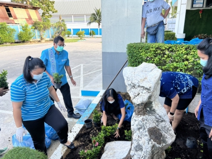 ไฟล์แนบ กปภ.สาขาอ้อมน้อยจัดกิจกรรมเสริมสร้างความสามัคคีโดยการร่วมกันปรับปรุงภูมิทัศน์โดยรอบสำนักงาน