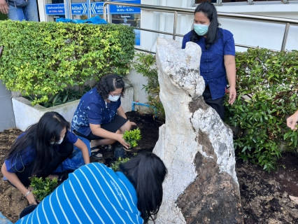 ไฟล์แนบ กปภ.สาขาอ้อมน้อยจัดกิจกรรมเสริมสร้างความสามัคคีโดยการร่วมกันปรับปรุงภูมิทัศน์โดยรอบสำนักงาน