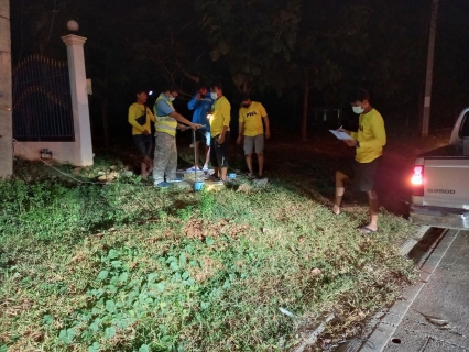 ไฟล์แนบ กปภ.สาขากาญจนบุรี ลงพื้นที่ ทำ Step Test ค้นหาท่อแตกรั่ว ลดปัญหาการเกิดน้ำสูญเสีย 