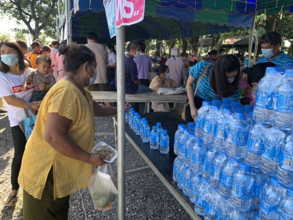ไฟล์แนบ กปภ.สาขาพนมทวน ร่วมทำนุบำรุงพระพุทธศาสนา นำน้ำดื่มบรรจุขวดแจกจ่ายให้กับประชาชนที่มาร่วมงาน