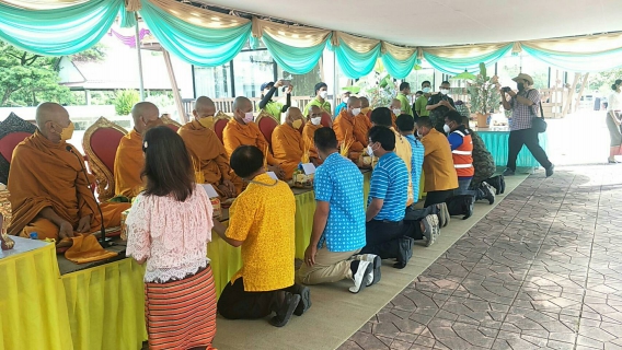 ไฟล์แนบ การประปาส่วนภูมิภาคสาขาปากน้ำประแสร์ ร่วมงานประเพณีทอดผ้าป่ากลางน้ำ