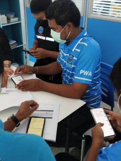 ไฟล์แนบ การประปาส่วนภูมิภาคสาขาอ่าวลึก ร่วมประชุมติดตามผลการสุ่มมาตรออนไลน์ ประจำเดือน พ.ย.64 