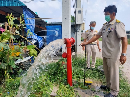 ไฟล์แนบ กปภ.สาขาสมุทรสาคร ลงพื้นที่ตรวจสอบสาเหตุปัญหาน้ำไหลอ่อน พร้อมทั้งเร่งวางแนวทางแก้ไข