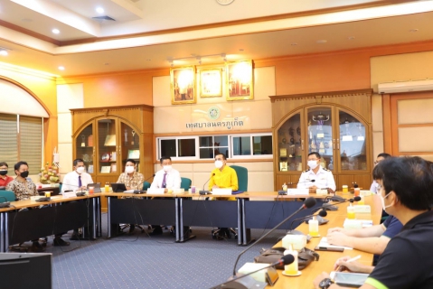 ไฟล์แนบ กปภ.สาขาภูเก็ต เข้าร่วมประชุมแนวทางการจัดระเบียบสายและอุปกรณ์สื่อสารโทรคมนาคมจังหวัดภูเก็ต