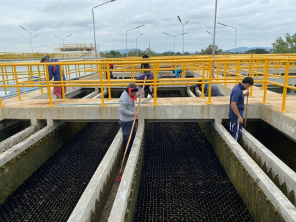 ไฟล์แนบ กปภ.สาขาท่ามะกา ล้างถังตกตะกอน ประจำเดือนพฤศจิกายน 2564 ณ สภานีผลิตน้ำท่าม่วง