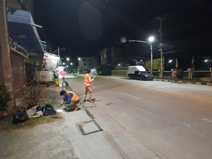 ไฟล์แนบ กำแพงเพชร - ระดมพนักงานเร่งสำรวจหาท่อแตกรั่ว หวังลดน้ำสูญเสีย พร้อมรุดแก้ไขซ่อมแซมทันที 