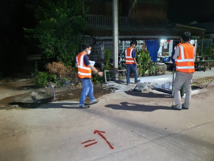 ไฟล์แนบ กำแพงเพชร - ระดมพนักงานเร่งสำรวจหาท่อแตกรั่ว หวังลดน้ำสูญเสีย พร้อมรุดแก้ไขซ่อมแซมทันที 