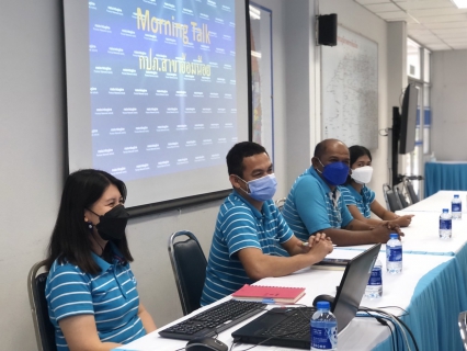 ไฟล์แนบ การประปาส่วนภูมิภาคสาขาอ้อมน้อย จัดกิจกรรมสนทนายามเช้า (Morning Talk) ครั้งที่ 2/2565