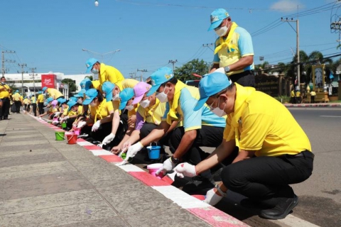 ไฟล์แนบ กปภ.สาขายโสธร ร่วมกิจกรรมรจิตอาสาพัฒนา ถนนโครงการ 1 จังหวัด 1 ถนนเฉลิมพระเกียรติ