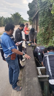 ไฟล์แนบ กปภ.สาขาขลุง ลงพื้นที่หาแนวทางแก้ไขปัญหาน้ำไหลอ่อนในพื้นที่ตำบลบางสระเก้า