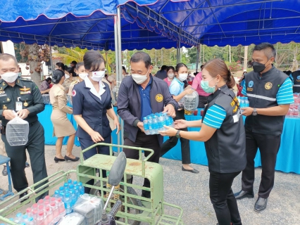 ไฟล์แนบ กปภ.สาขากาญจนบุรี เข้าร่วมโครงการจังหวัดเคลื่อนที่ "บำบัดทุกข์ บำรุงสุข สร้างรอยยิ้มให้ประชาชน" ประจำปีงบประมาณ 2564