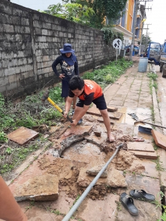 ไฟล์แนบ การประปาส่วนภูมิภาคสาขาท่าแซะ ดำเนินการซ่อมแซมท่อแตกรั่ว เพื่อลดอัตราน้ำสูญเสีย
