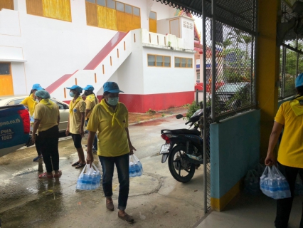 ไฟล์แนบ การประปาส่วนภูมิภาคสาขาระโนด สนับสนุนน้ำดื่มตราสัญลักษณ์ ให้กับโรงพยาบาลส่งเสริมสุขภาพตำบลตะเครียะ