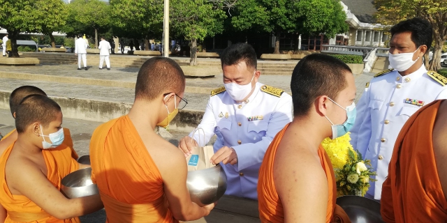 ไฟล์แนบ กปภ.สาขากาญจนบุรี เข้าร่วมงานพิธีเนื่องในวันคล้ายวันพระบรมราชสมภพ ร.9 