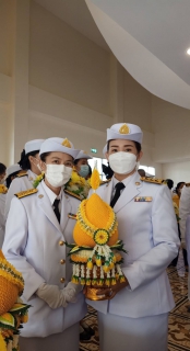 ไฟล์แนบ กปภ.สาขาภูเก็ต เข้าร่วมพิธีวางพานพุ่มและพิธีถวายบังคม เพื่อน้อมรำลึกในพระมหากรุณาธิคุณ  พระบาทสมเด็จพระบรมชนกาธิเบศร มหาภูมิพลอดุลยเดชมหาราช บรมนาถบพิตร 