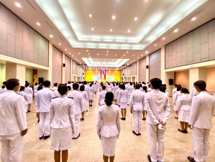 ไฟล์แนบ การประปาส่วนภูมิภาคสาขากระบี่ ร่วมพิธีวางพานพุ่มดอกไม้และถวายบังคม เนื่องในวันคล้ายวันพระบรมราชสมภพของ พระบาทสมเด็จพระบรมชนกาธิเบศร มหาภูมิพลอดุลยเดชมหาราช บรมนาถบพิตร วันชาติ และวันพ่อแห่งชาติ 