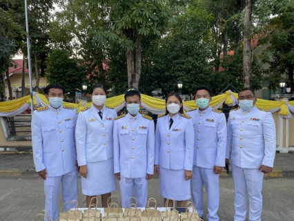 ไฟล์แนบ กปภ.สาขาด่านช้างร่วมพิธีทำบุญตักบาตร ถวายในหลวงรัชกาลที่ 9