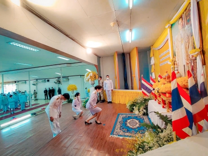 ไฟล์แนบ กปภ.สาขาเทิง ร่วมพิธีวางพานพุ่มดอกไม้สด เนื่องในวันคล้ายวันพระบรมราชสมภพ พระบาทสมเด็จพระบรมชนกาธิเบศรมหาภูมิพลอดุลยเดชมหาราช บรมนาถบพิตร