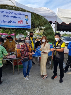 ไฟล์แนบ กปภสาขาพนมทวน ร่วมปันน้ำใจ ร่วมนำน้ำดื่มบรรจุขวดออกบูธเนื่องในงานวันดินโลก