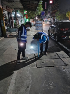 ไฟล์แนบ กปภ.สาขาศรีสะเกษลงพื้นที่สำรวจหาท่อแตก-ท่อรั่วตามแผนปฏิบัติการลดน้ำสูญเสียประจำเดือนธันวาคม 2564