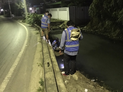 ไฟล์แนบ เจ้าหน้าที่ดำเนินการสำรวจหาท่อแตก