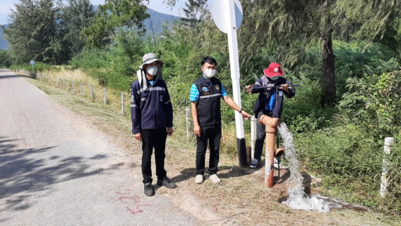 ไฟล์แนบ กปภ.สาขาปราณบุรี ลงพื้นที่ออกหาท่อแตก-ท่อรั่ว เชิงรุก (Active Leak Control) ตรวจสอบปัญหาน้ำไหลอ่อน พร้อมแก้ไขทันที ตามแผนลดน้ำสูญเสีย บริเวณ หมู่บ้านกิ่ว ตำบลปากน้ำปราณ อำเภอปราณบุรี จังหวัดประจวบคีรีขันธ์ 