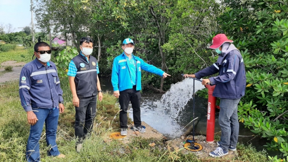 ไฟล์แนบ กปภ.สาขาปราณบุรี ลงพื้นที่ออกหาท่อแตก-ท่อรั่ว เชิงรุก (Active Leak Control) ตรวจสอบปัญหาน้ำไหลอ่อน พร้อมแก้ไขทันที ตามแผนลดน้ำสูญเสีย บริเวณ หมู่บ้านกิ่ว ตำบลปากน้ำปราณ อำเภอปราณบุรี จังหวัดประจวบคีรีขันธ์ 
