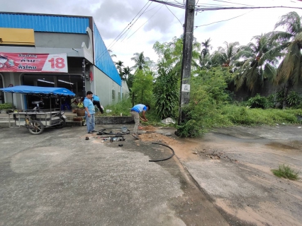 ไฟล์แนบ กปภ.สาขาตะกั่วป่า รุกซ่อมท่อแตก/รั่ว เพื่อลดน้ำสูญเสีย