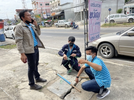 ไฟล์แนบ กปภ.สาขาปราณบุรี ลงพื้นที่ออกหาท่อแตก-ท่อรั่ว เชิงรุก (Active Leak Control) ตรวจสอบปัญหาน้ำไหลอ่อน พร้อมแก้ไขทันที ตามแผนลดน้ำสูญเสีย บริเวณ หมู่ 1และหมู่ 2 ตำบลเขาน้อย อำเภอปราณบุรี จังหวัดประจวบคีรีขันธ์ 