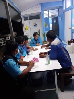 ไฟล์แนบ การประปาส่วนภูมิภาคสาขาอ่าวลึก ลงพื้นที่ทำ Step Test ออกสำรวจค้นหาท่อแตก  รั่ว