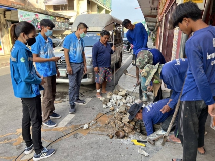 ไฟล์แนบ กปภ.สาขาสมุทรสงคราม เร่งสำรวจค้นหาท่อแตกรั่ว เพื่อเพิ่มประสิทธิภาพในการจ่ายน้ำและลดปริมาณน้ำสูญเสีย