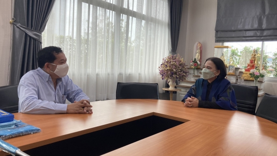 ไฟล์แนบ กปภ.สาขาสมุทรสงคราม เข้าพบนายกองค์การบริหารส่วนจังหวัดสมุทรสงคราม เพื่อรายงานตัวเนื่องในโอกาสที่ย้ายมาดำรงตำแหน่งใหม่