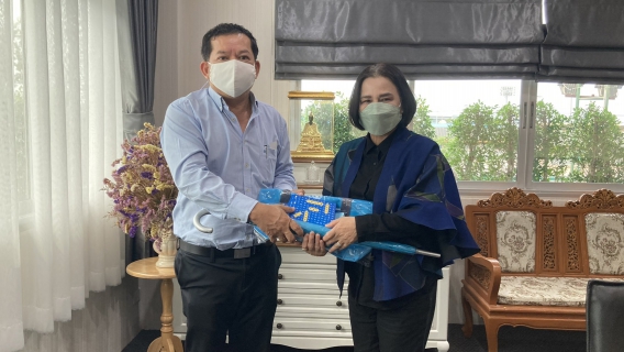 ไฟล์แนบ กปภ.สาขาสมุทรสงคราม เข้าพบนายกองค์การบริหารส่วนจังหวัดสมุทรสงคราม เพื่อรายงานตัวเนื่องในโอกาสที่ย้ายมาดำรงตำแหน่งใหม่