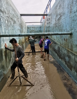 ไฟล์แนบ กปภ.สาขาสมุทรสงคราม ล้างถังตกตะกอนตามแผนโครงการจัดการน้ำสะอาด (WSP) ณ สถานีผลิตน้ำวัดเกตการาม