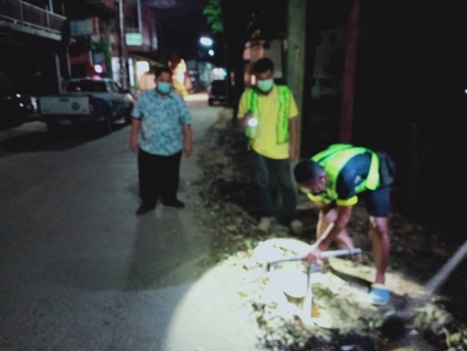 ไฟล์แนบ กปภ.สาขาเกาะพะงัน  ลงพื้นที่ออกหาน้ำสูญเสียประจำเดือน ธันวาคม 2564