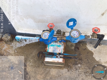 ไฟล์แนบ การประปาส่วนภูมิภาคสาขาทุ่งสง ดำเนินการตรวจสอบมาตรวัดน้ำ ตามโครงการ กปภ.เช็คชัวร์