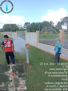 ไฟล์แนบ การประปาส่วนภูมิภาคสาขาคลองท่อมเปิดล้างตะกอนระบายในเส้นท่อจ่ายน้ำ (Blow off) ผ่านหัวดับเพลิง โดยลงพื้นที่บริเวณพื้นที่ตำบลคลองท่อมใต้ อำเภอคลองท่อม จังหวัดกระบี่