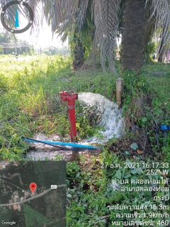 ไฟล์แนบ การประปาส่วนภูมิภาคสาขาคลองท่อมเปิดล้างตะกอนระบายในเส้นท่อจ่ายน้ำ (Blow off) ผ่านหัวดับเพลิง โดยลงพื้นที่บริเวณพื้นที่ตำบลคลองท่อมใต้ อำเภอคลองท่อม จังหวัดกระบี่