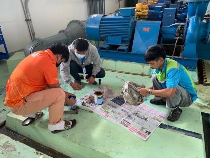 ไฟล์แนบ กปภ.สาขาสมุทรสงคราม ดำเนินการบำรุงรักษาเครื่องสูบน้ำ ณ สถานีจ่ายน้ำสำนักงานประปา