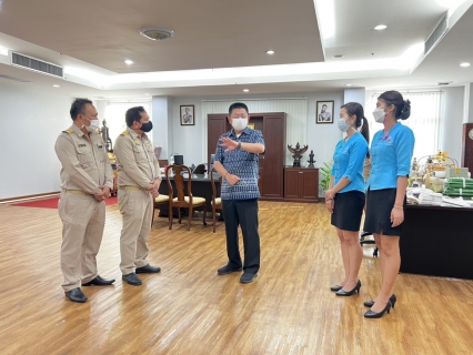 ไฟล์แนบ กปภ.สาขาสมุทรสงคราม เข้าพบผู้ว่าราชการจังหวัดสมุทรสงคราม เพื่อแสดงความยินดีในโอกาสรับตำแหน่งใหม่ และ ขอพรเนื่องในวาระดิถีขึ้นปีใหม่ พ.ศ. 2565