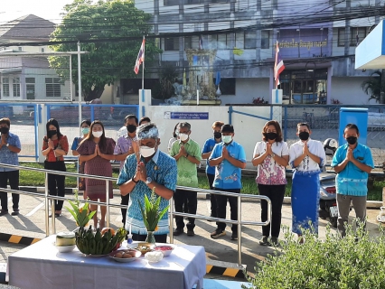 ไฟล์แนบ การประปาส่วนภูมิภาคสาขาชุมพร ร่วมกิจกรรมไหว้พระภูมิเจ้าที่และพระแม่ธรณีเพื่อความเป็นศิริมงคล