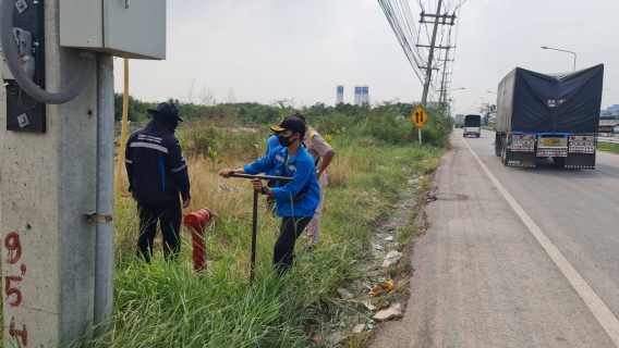 ไฟล์แนบ กปภ.สาขาสมุทรสาคร ลงพื้นที่สำรวจหาท่อแตกรั่ว แก้ไขปัญหาน้ำไหลอ่อนอย่างเร่งด่วน