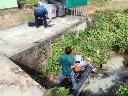 ไฟล์แนบ การประปาส่วนภูมิภาคสาขากระบี่ ดำเนินการแผนงานบริหารและจัดการน้ำสูญเสีย ตรวจวัดอัตราการไหลของน้ำในพื้นที่ระบบจ่ายน้ำประปา