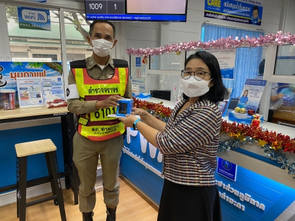 ไฟล์แนบ กปภ.สาขาท่ามะกา มอบของขวัญสวัสดีปีใหม่ ในวาระดิถีขึ้นปีใหม่ประจำปี 2565 ลูกค้าที่ชำระค่าน้ำประปาและจ่ายค่าติดตั้งมิเตอร์น้ำประปา 