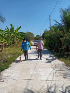 ไฟล์แนบ สำรวจขยายเขตระบบประปา ร่วมกับเทศบาลเมืองมหาสารคาม