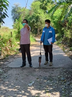 ไฟล์แนบ สำรวจขยายเขตระบบประปา ร่วมกับเทศบาลเมืองมหาสารคาม